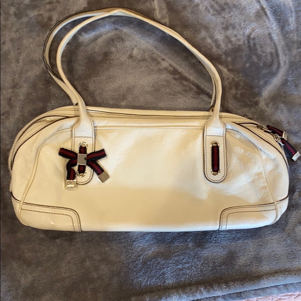 Gucci white handbag